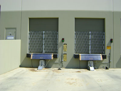 Receiving dock