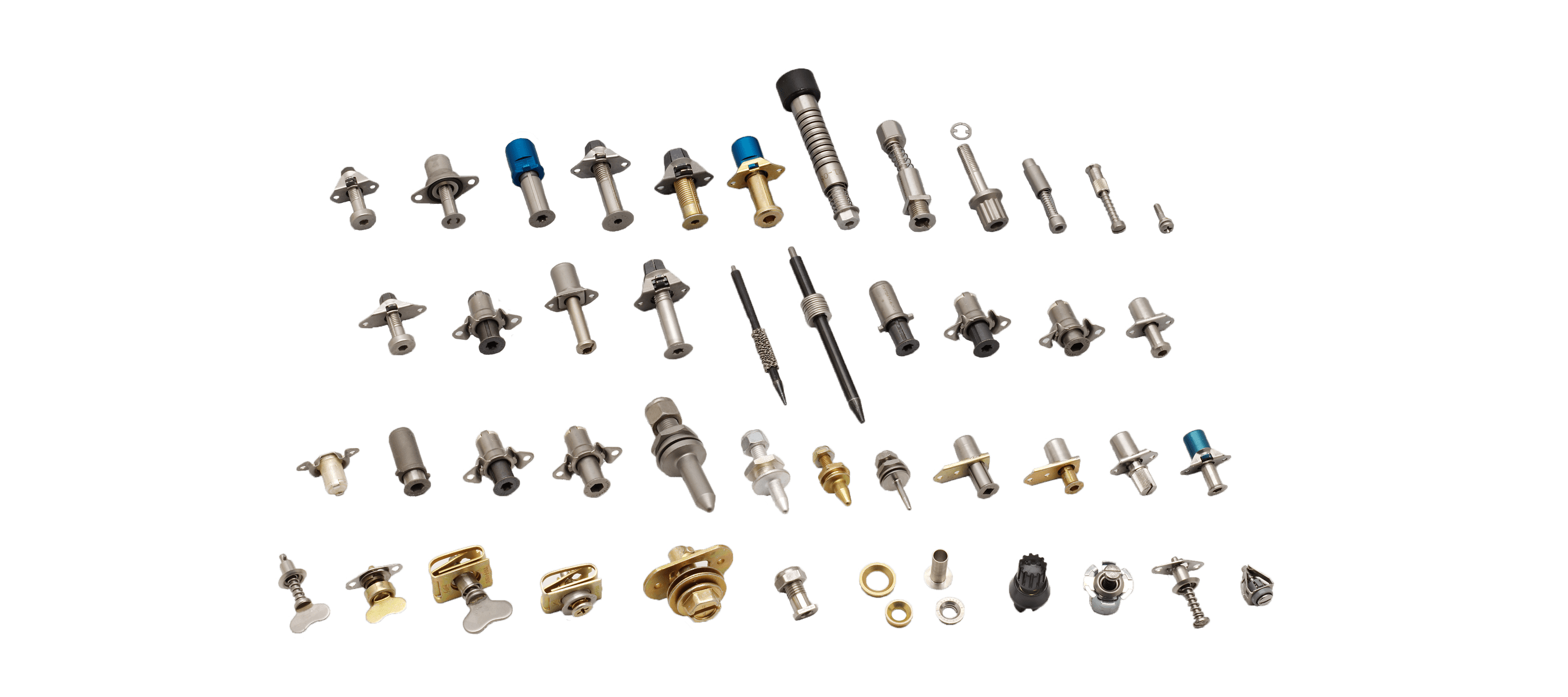 Panel FastenersCaptive Screws, 1/4 Turn Fasteners, Structural Panel