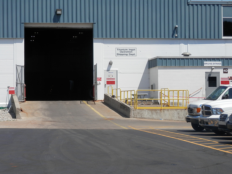 Plant 4 – Titanium Ingot Shipping