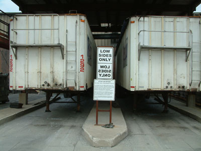 Scrap loading docks