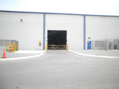Shipping curtain
